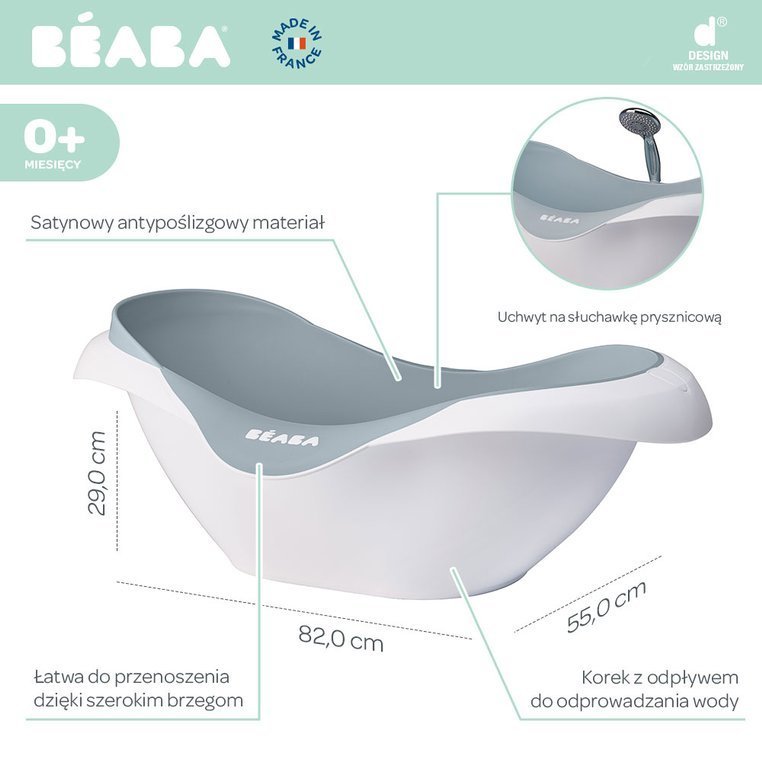 Beaba Wanienka Camele'o Light Mist - Lekka, Składana 0+