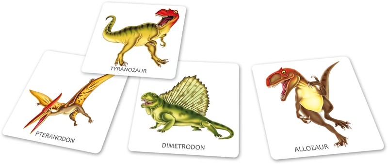 Adamigo Gra Memory Dinozaury 48 kart 3+