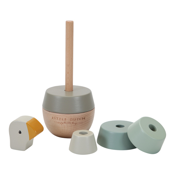 Little Dutch, Drewniana piramida gąska