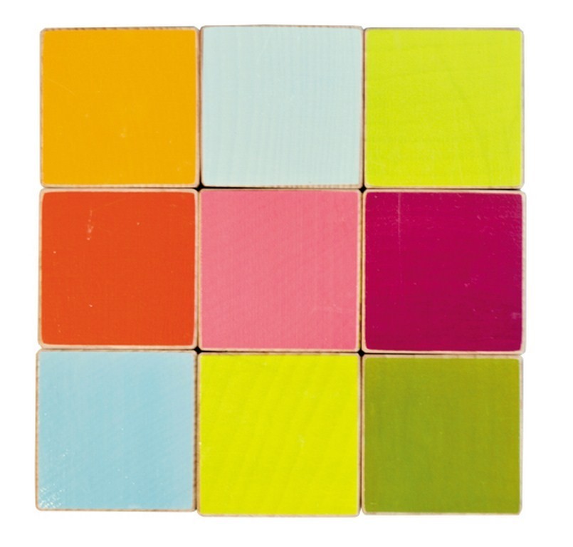 WOODOURS Klocki Wielofunkcyjne Miś 1+