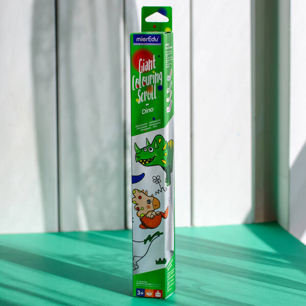 Mieredu Gigantyczna Kolorowanka Rolka Dinozaury 3+