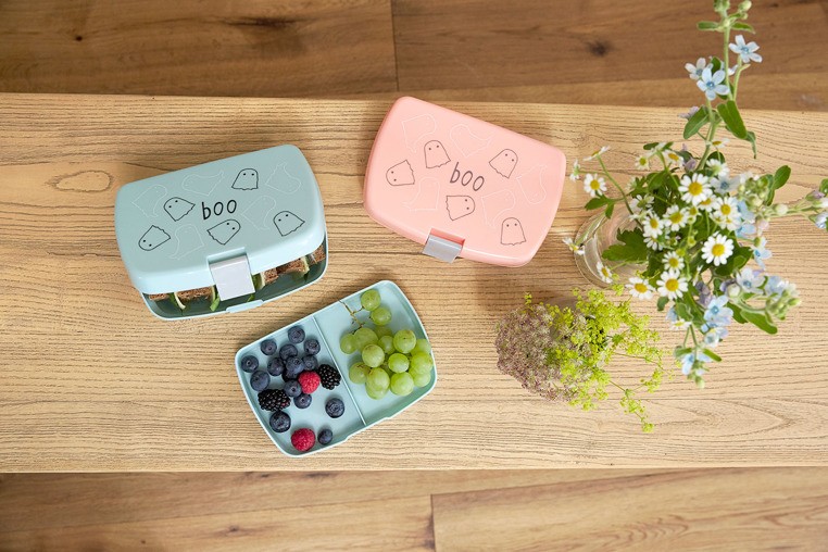 Lassig Lunchbox Little Spookies Peach dla dzieci 3+