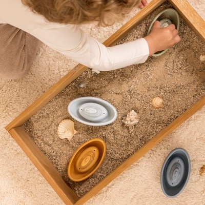 Little Dutch Łódeczki do kąpieli 4 szt. Blue 18m+