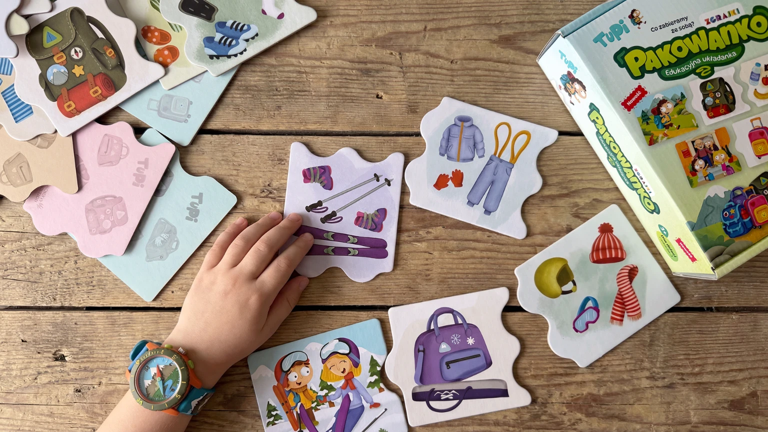 Kraina Relacji Zgrajki Pakowanko Drewniana Układanka 3+