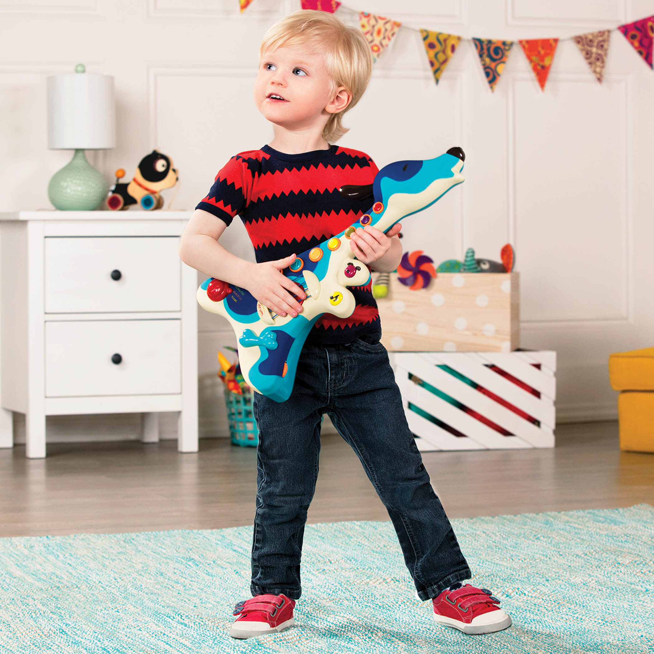 B.toys Gitara-Piesek Muzyczna dla Dzieci 18m+