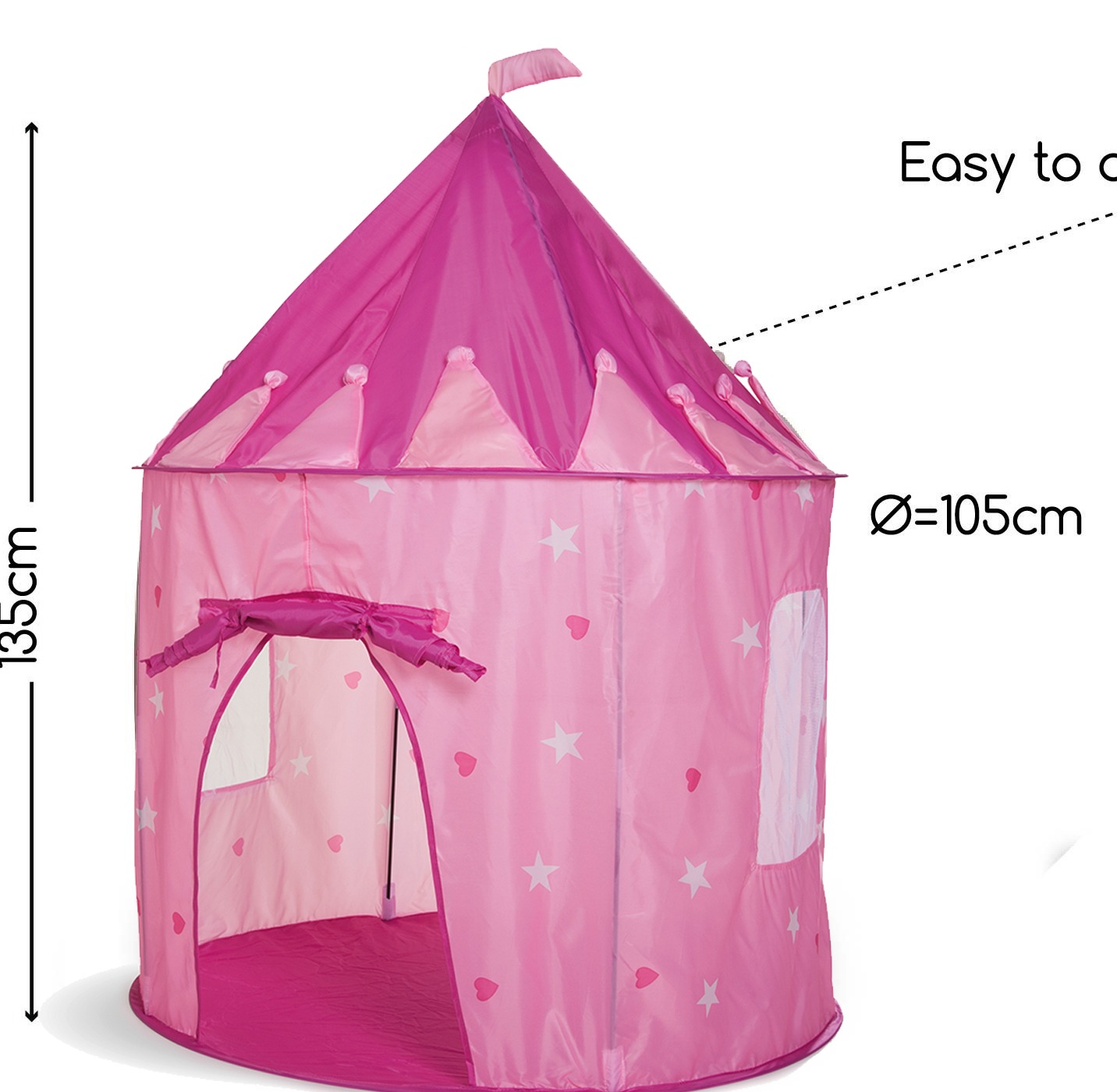 Namiot Gwiazdki dla Dzieci 3+ | Domek Zabaw