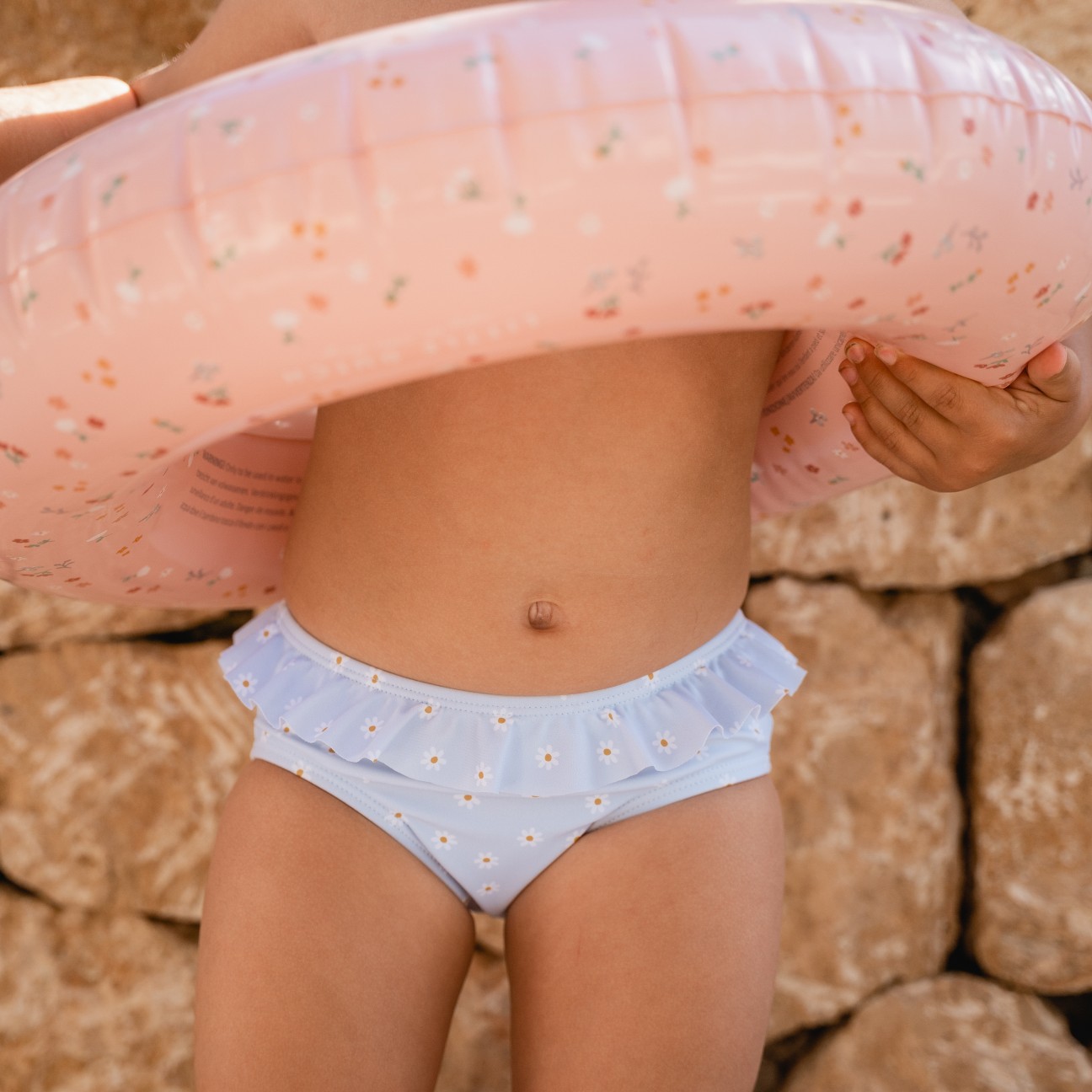 Little Dutch Kąpielówki Daisy Blue 86/92