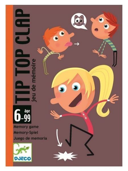 Djeco Gra Pamięciowa Tip Tap Clap 3+ lat
