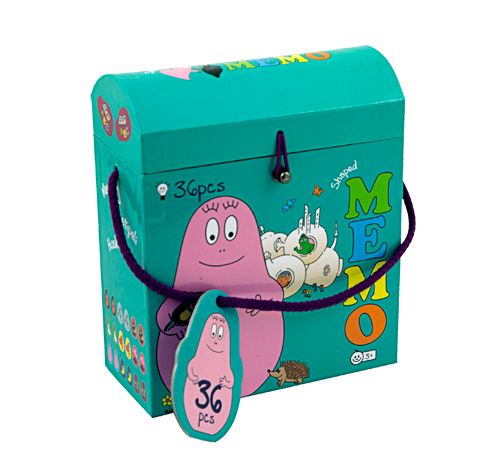 Gra Barbapapa Memo z Kartonu 36 kart 3+