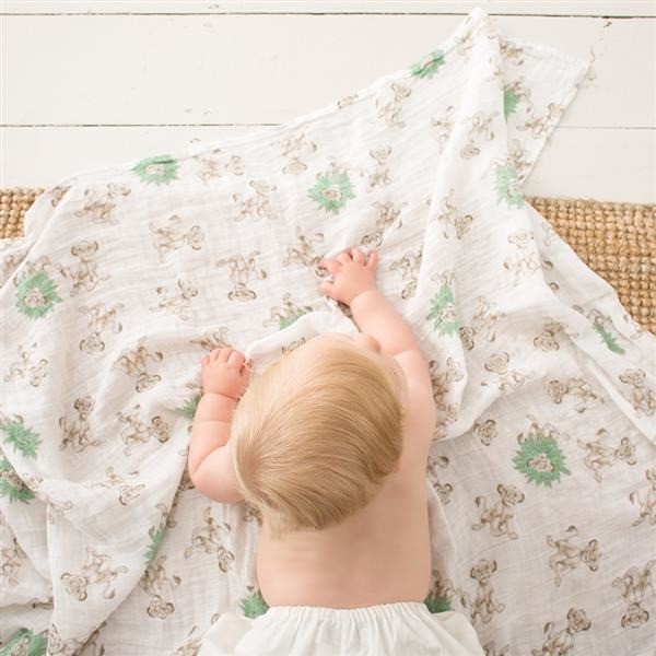 Aden & Anais Otulacz Muślinowy Disney Król Lew 4szt 0+