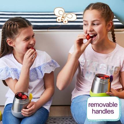 B.box Termos na jedzenie 335 ml Indigo Rose