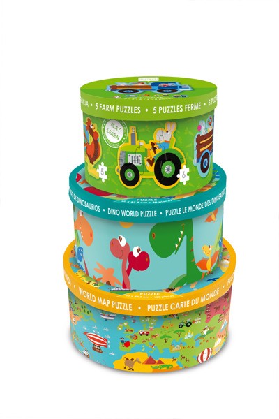 Scratch Puzzle Dinozaury 40 elementów 4+