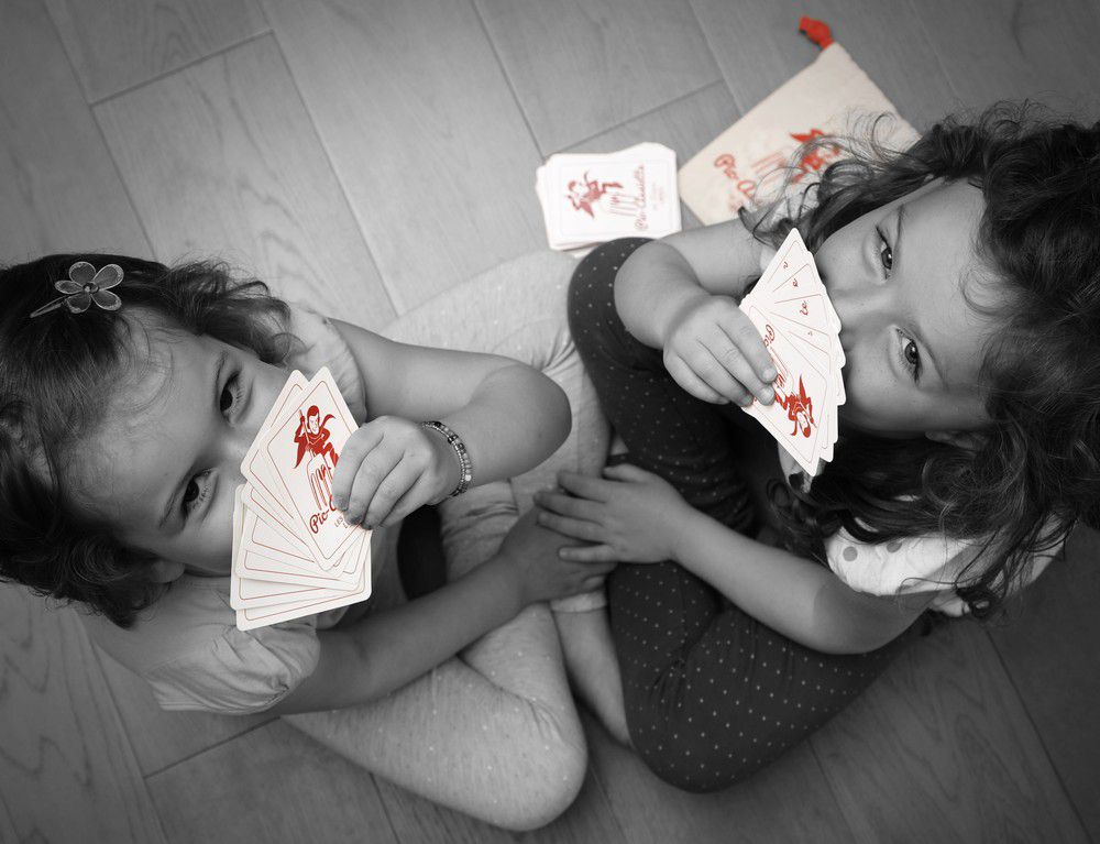 Les Jouets Libres Karty Pic-Assiette Edukacyjna Gra 4+