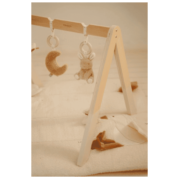 Little Dutch Pałąk Interaktywny Newborn Naturals Drewniany 0-6m