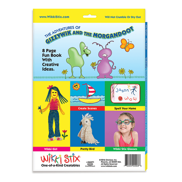 Wikki Stix Woskowe Sznureczki Activity Set 84 szt 3+