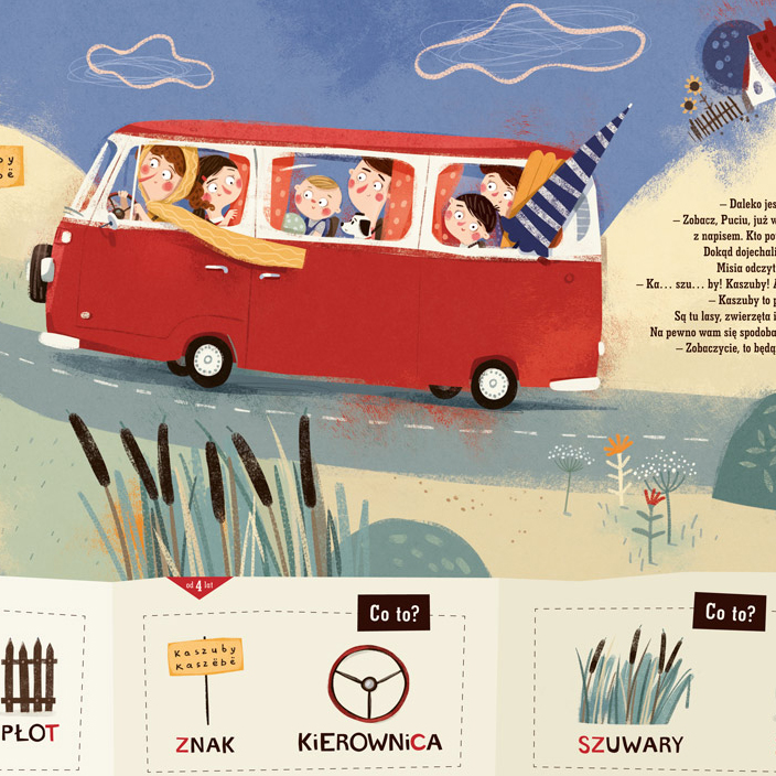 Pucio na wakacjach - Ćwiczenia wymowy 3+