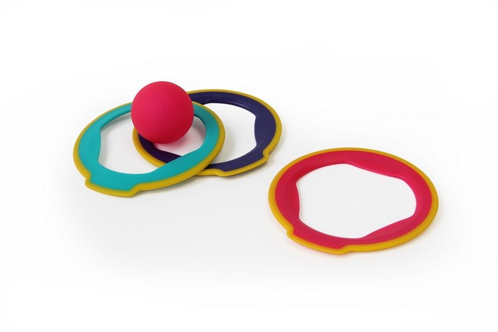 Quut Ringo Zestaw Obręczy i Piłeczki - Zabawa na Plażę 1+