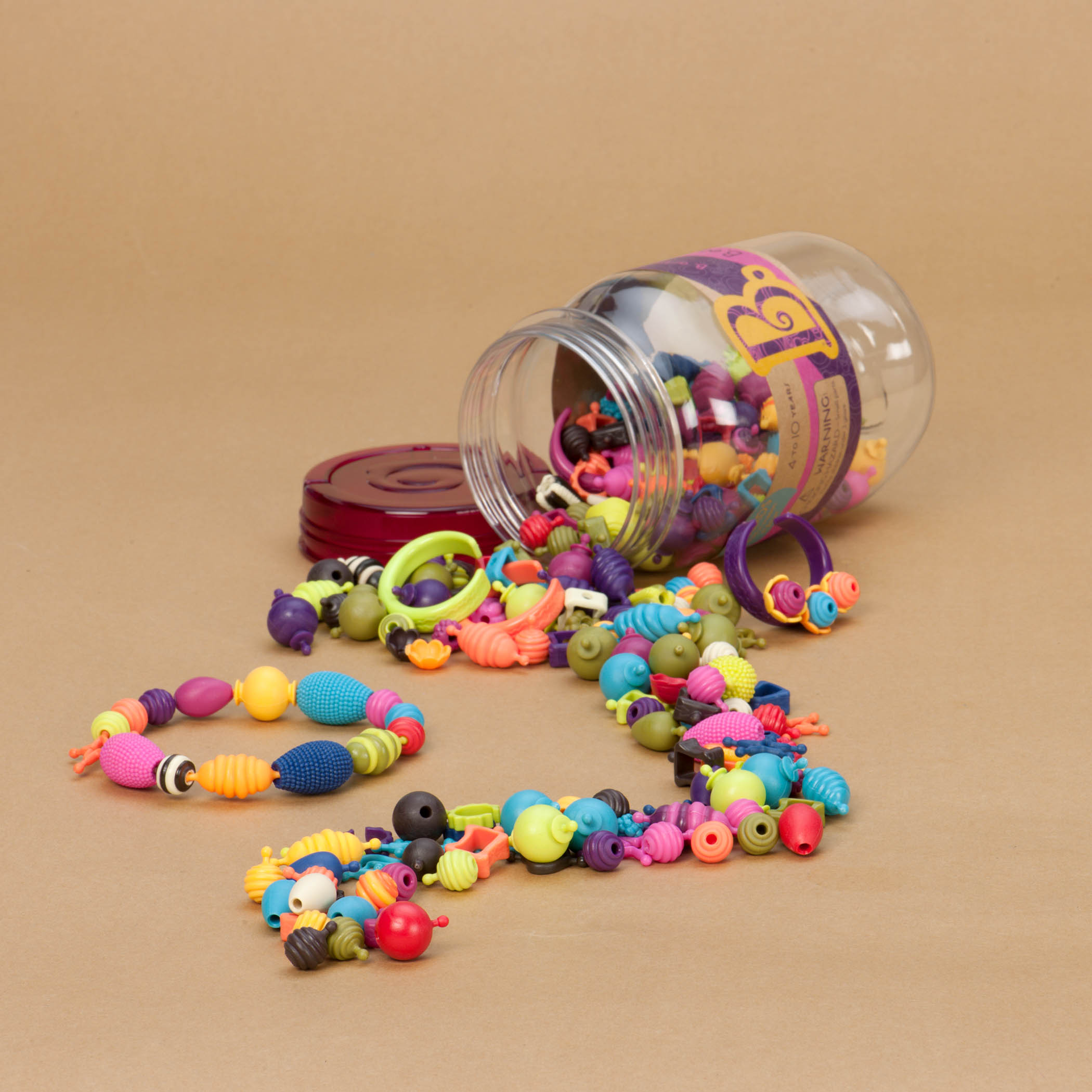 B.toys Zestaw do tworzenia biżuterii Sensoryczne 275el 4+