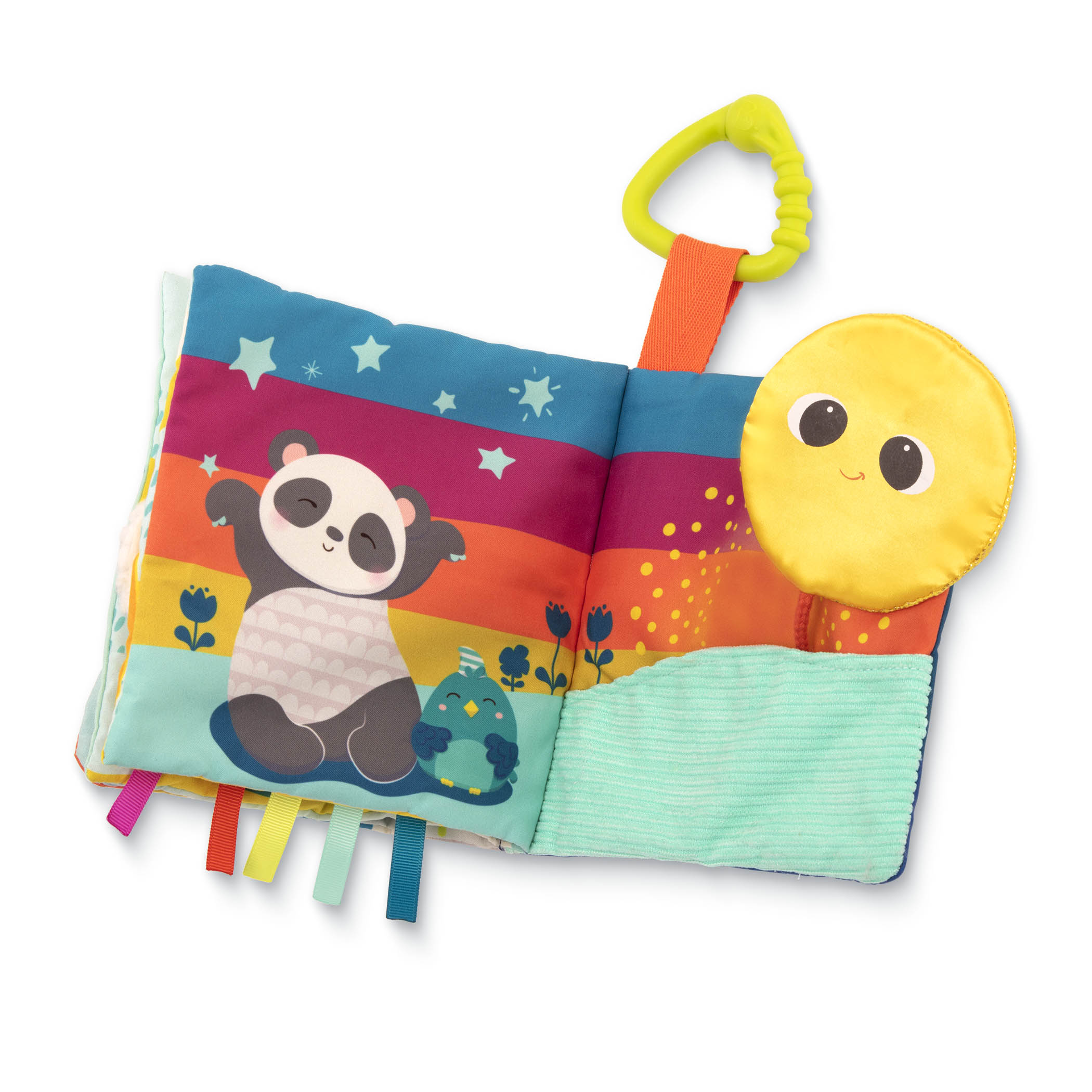 Btoys, Rainbow Sunshine – interaktywna książeczka sensoryczna