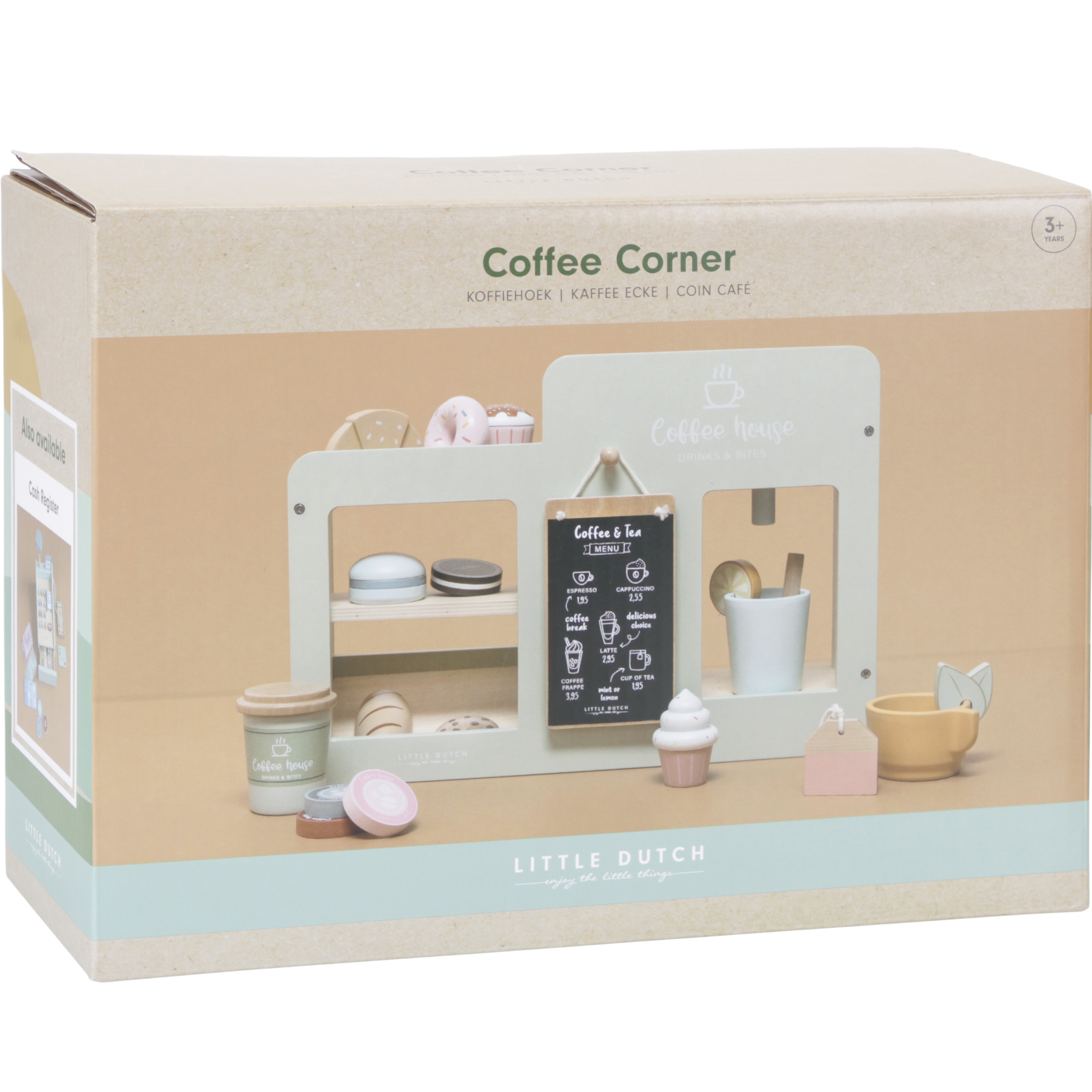 Little Dutch Kawiarenka Drewniana Edukacyjna 3+