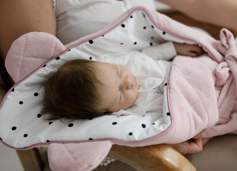 Sleepee Rożek Niemowlęcy Royal Baby Pink 0+