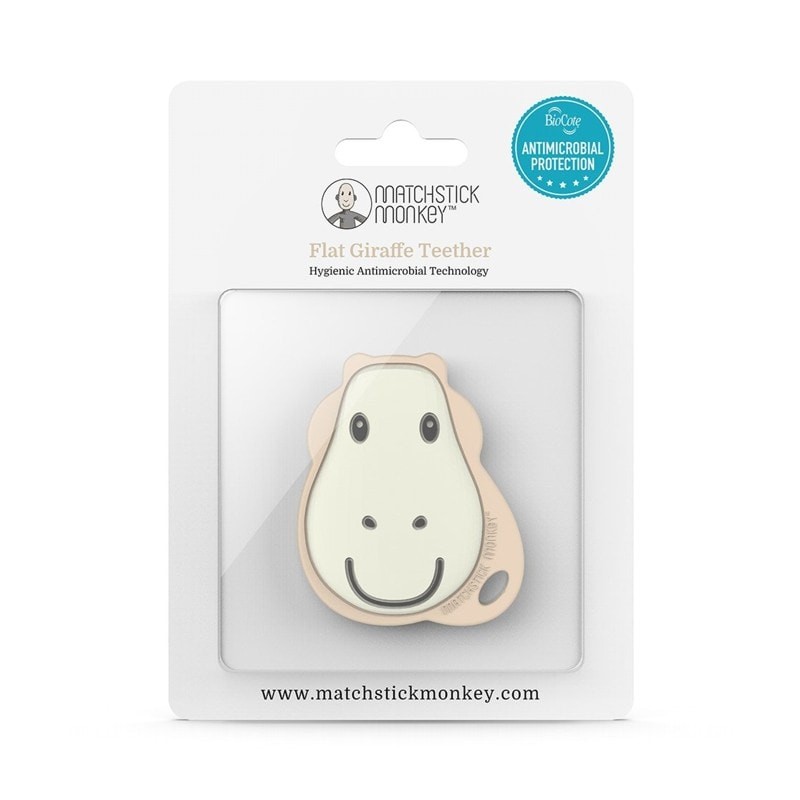 Matchstick Monkey Gryzak Żyrafa 3m+ Silikon