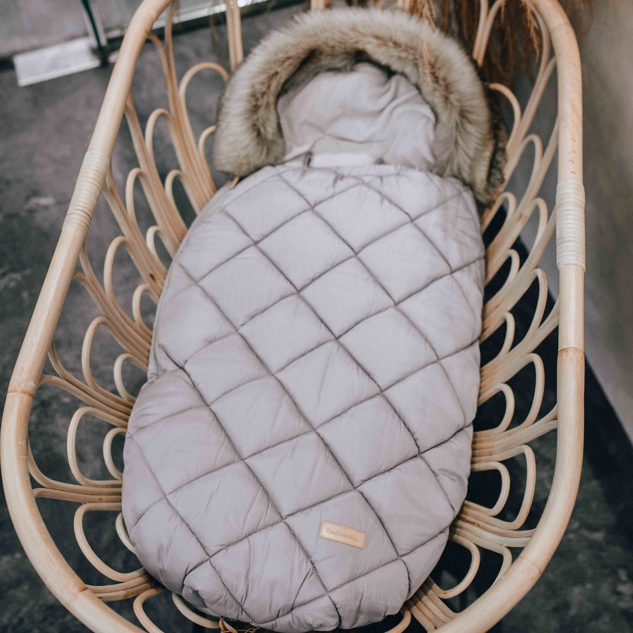 Śpiworek do wózka Beztroska M 5-24m - Jasno Szary