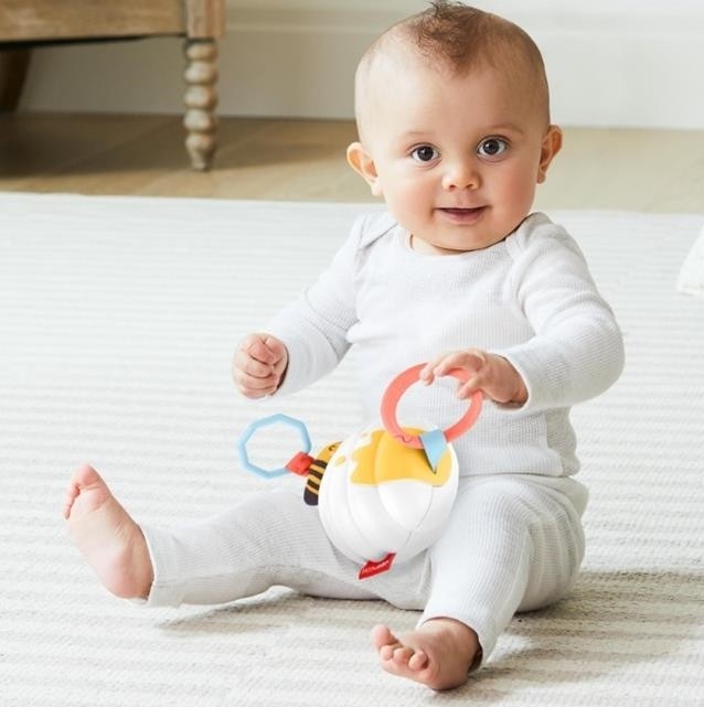 Skip Hop Zawieszka Sensoryczna Beehive 0+ | Zabawka do wózka