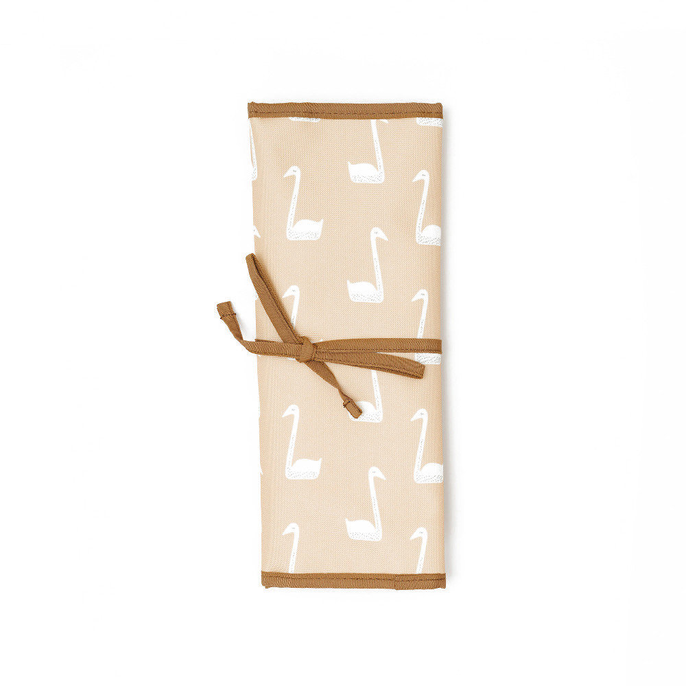 Fresk Przewijak Podróżny Łabędź Bawełna Organiczna