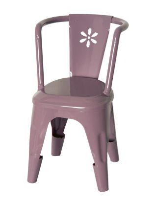 Maileg Krzesło Metalowe Lawendowe 16cm 3+