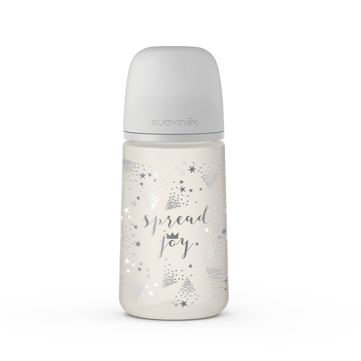 Suavinex Butelka SX PRO Spread Joy 270ml Szara Korona