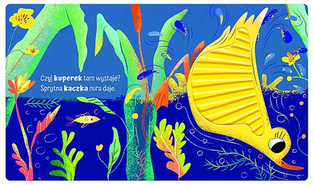 Rzeka. Dotykam poznaję - Książeczka Sensoryczna 0+