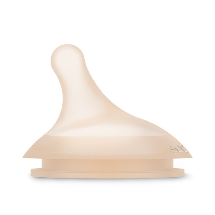 Suavinex Smoczki do butelek ZERO ZERO Wolny przepływ S