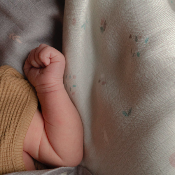 Snap the moment, Foto-kocyk muślinowy almond oat