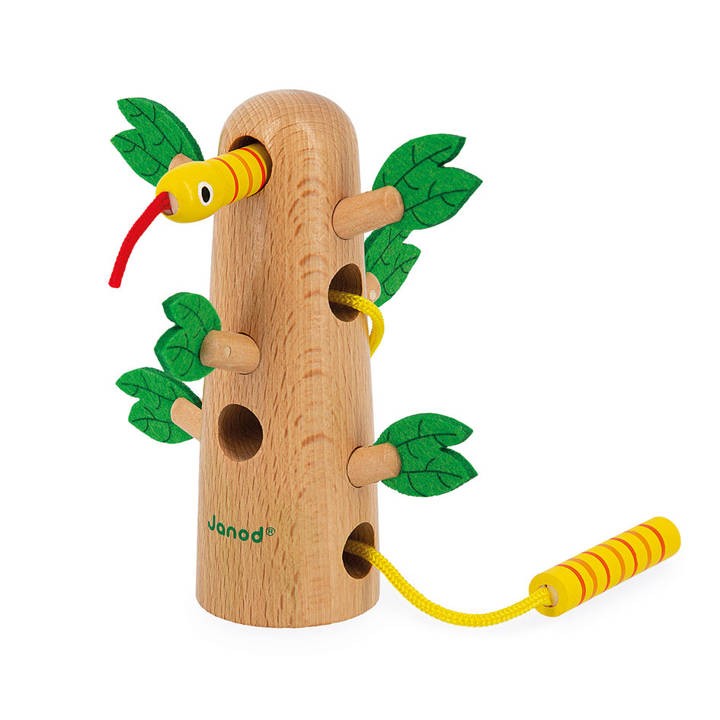 Janod Drewniana Przeplatanka Drzewo Tropik 18m+