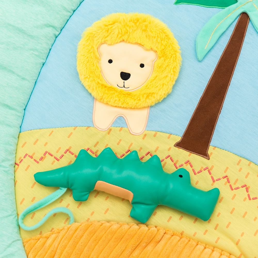 Little Big Friends Mata Edukacyjna Dżungla 0+