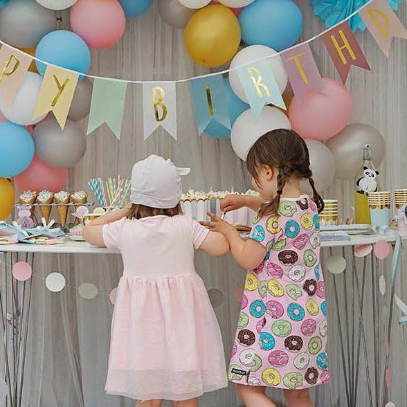 JaBaDaBaDo Girlanda Happy Birthday - Dekoracja 0+