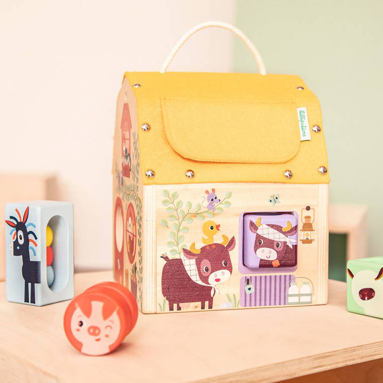 Lilliputiens, Drewniany domek dźwiękowy Farma