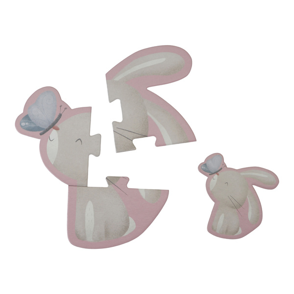 Little Dutch Puzzle 6 elementów Flowers & Butterflies 2+