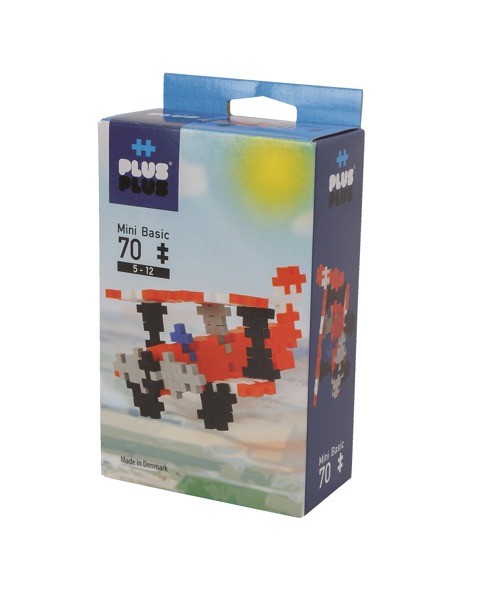 Plus-Plus Mini Klocki 70 szt. Samolot 3+