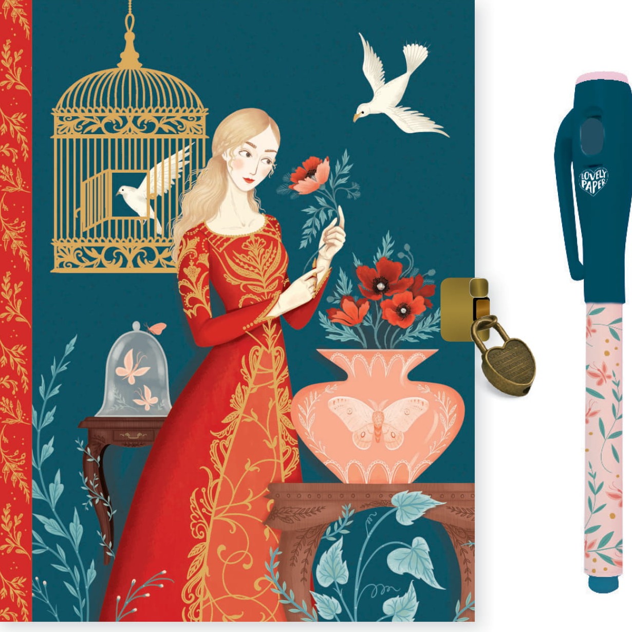 Djeco, Pamiętnik LISA z magicznym długopisem