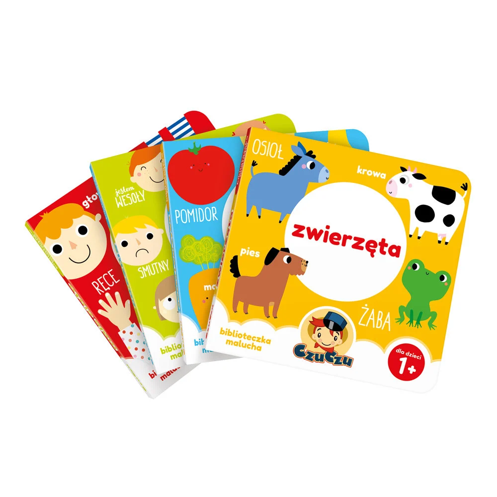 CzuCzu Biblioteczka Malucha 1+ Edukacyjne Karty