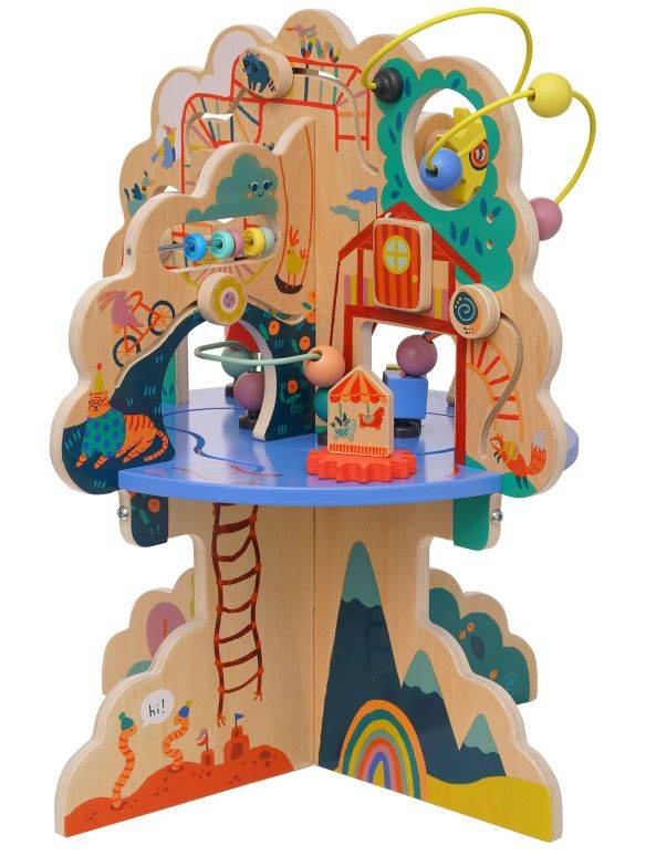 Manhattan Toy Centrum aktywności drzewo motoryczne Przygody zwierząt 