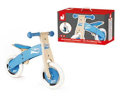 Janod, Rowerek biegowy niebieski Little Bikloon