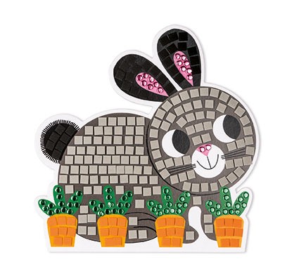 Janod Zestaw Artystyczny Mozaika Dzień na Farmie 4+