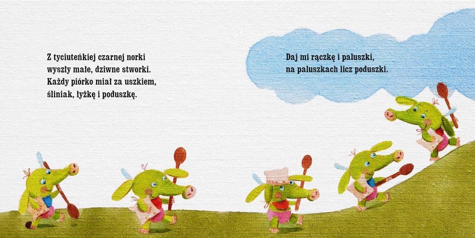 Bajka "Stworki z norki" Strzałkowska 18m+ Edukacyjna