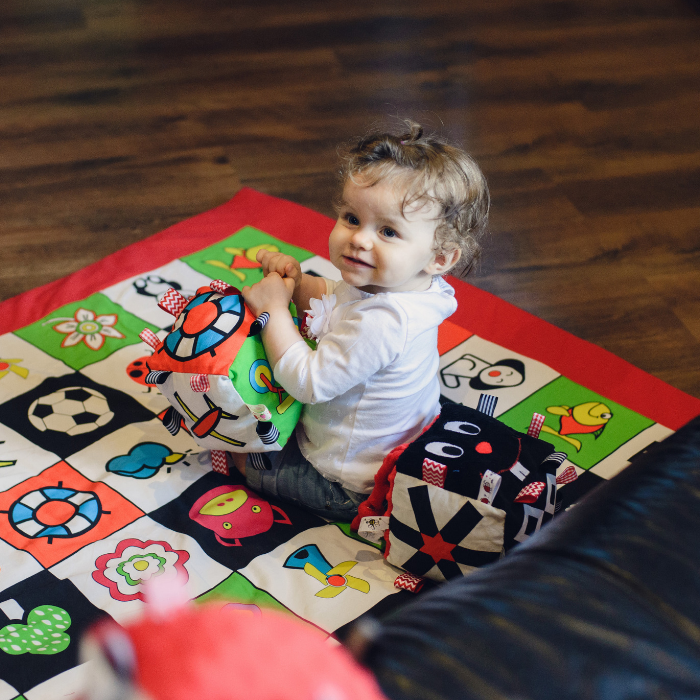 Baby Senses, Kostka sensoryczna - Pierwsze obrazki