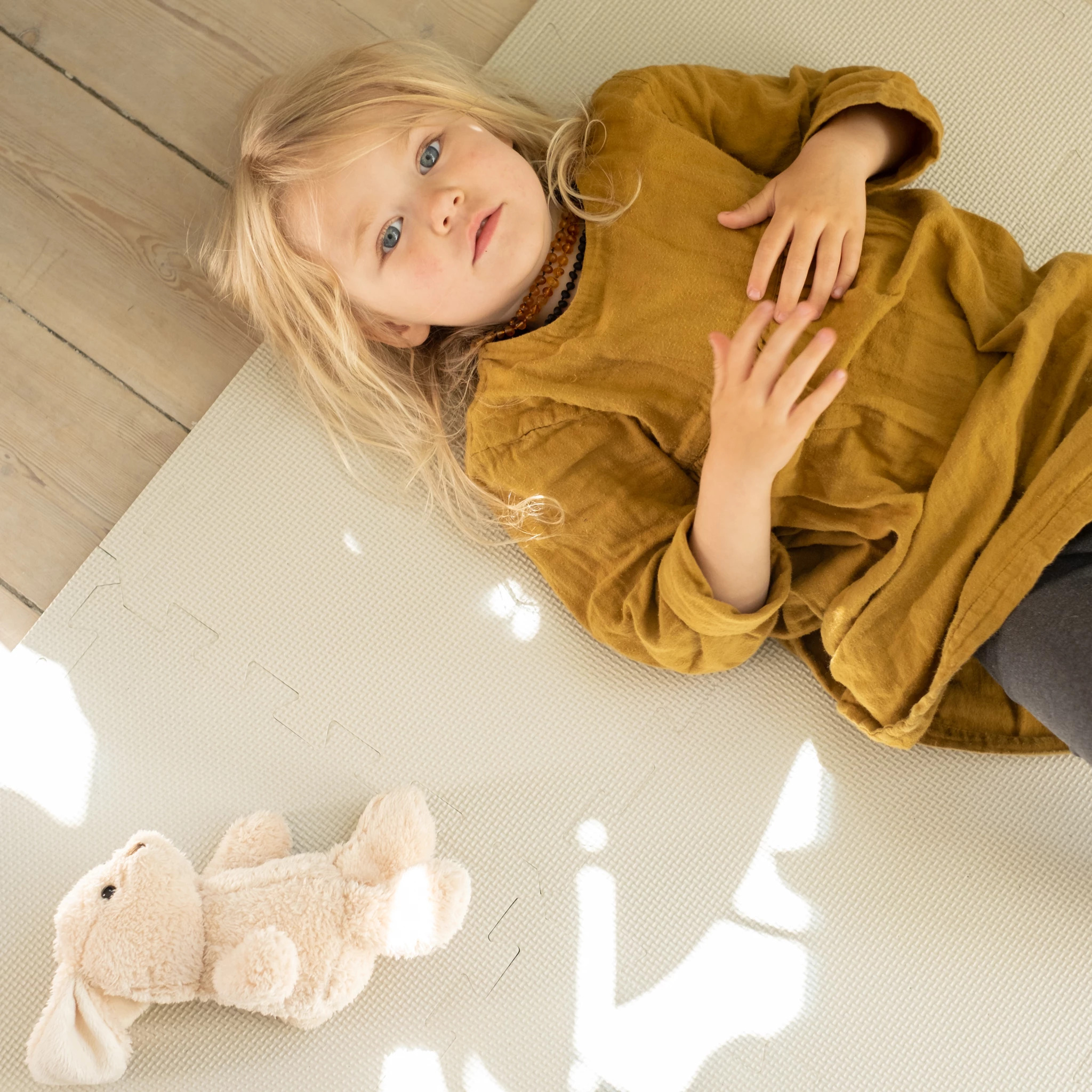 That's Mine Mata Piankowa Podłogowa Light Grey 100x100cm