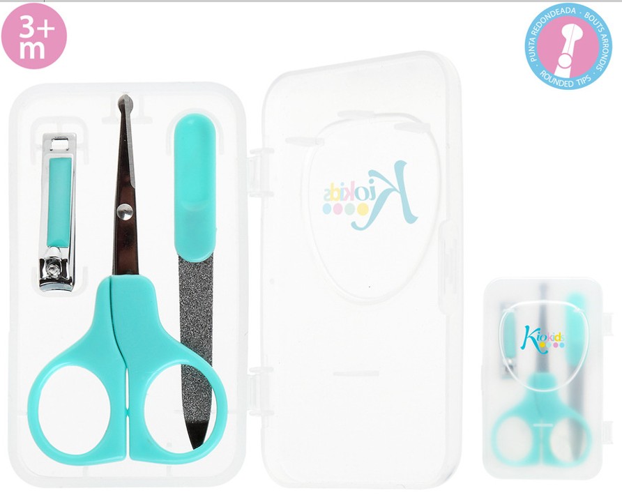 Kiokids Zestaw do manicure turkusowy 3m+