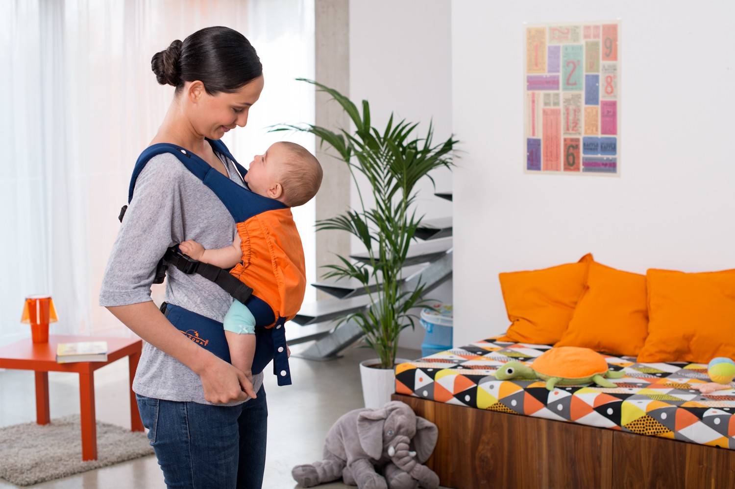 Nosidełko Smart Carrier Nemo - Ergonomiczne 0-3 lat